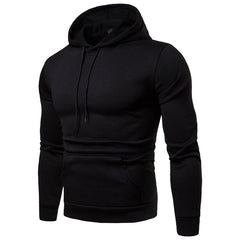 Casual Fashion Plus Size Solid Color Hooded Sweater