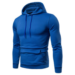 Casual Fashion Plus Size Solid Color Hooded Sweater