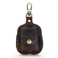 Compatible with Apple, Compatible with Apple , Apple AirPods Covers Leather Keychain Portable Headset
