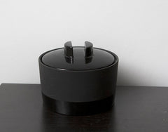 Red Dot Design Award Cold Insulation Ceramics Black Flagon Ice Bucket Flagon