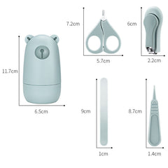 Baby nail scissors set baby nail scissors baby and children''s products newborn care tool