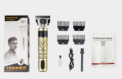 Oil Head Electric Clipper T9 Buddha Head Skull Head