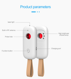 Detector Anti-Sneak Camera Anti-Eavesdropping Monitoring Wireless