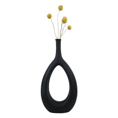 Simple And Special-Shaped Ceramic Vase Flower Arrangement Light Luxury Modern Home Decoration