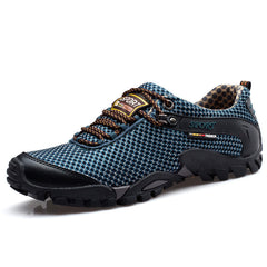 Breathable Outdoor Sports Men's Shoes Korean Version Of The Trend Of Casual Mesh Hiking Shoes Men's Large Size Shoes