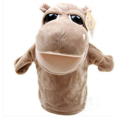 Hand puppet animal plush cartoon early childhood dolls, toys, children's kindergarten story telling, hand puppet creative wholesale