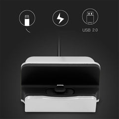 Multifunctional Type-C Android V8 Is Suitable For Apple Mobile Phone Desktop Charging Base Bracket Data Cable Two In One