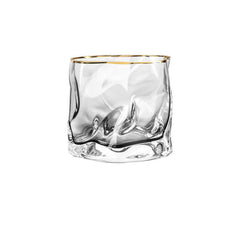 Creative European Style Irregular Wine Glass Bar Beer Whiskey Glass Home Party Juice Drink Glass