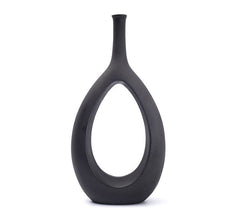 Living Room Art Vase Flower Ceramics Nordic Creative Minimalist TV Cabinet Porch Model Room Decoration Ornaments