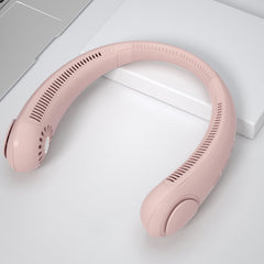 Leafless Hanging Neck Fan Usb Charging Lazy Silent  Fan