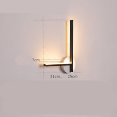 Bedside wall lamp Scandinavian modern simple creative light luxury living room bedroom stairs balcony aisle  reading wall lamp