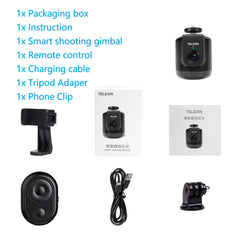 360 Degree Face Tracking Camera with Intelligent Pan and Tilt Functionality for Podcasts and Live Streaming
