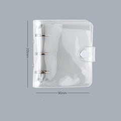 Girl Heart Hand Book Inner Core Loose-Leaf Book For The Core Cute Girl Mini Three-Hole Mini Hand Book Ins Simple