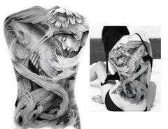 Oversized Full Back Tattoo Stickers Waterproof And Eco-friendly Tattoo Stickers On The Back Can be customized