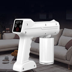 Anti-Epidemic Disinfection Electric Sprayer Lithium Battery Nano Blue Light Small Spray Gun Wireless Charging Atomizer