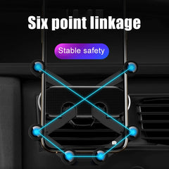 Multifunctional Round Air Outlet Car Phone Holder Bracket