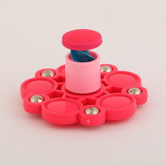 Educational Toys, Hand Pat, Press The Top, Fingertips, Fingers To Rotate The Top