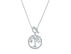 World Tree Clavicle Necklace Female Jewelry