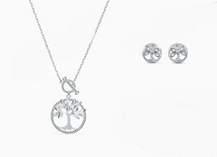 World Tree Clavicle Necklace Female Jewelry