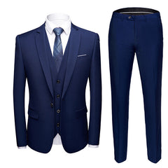 PURPLE Men's Business Suits FORMAL OCCASSION Dress Suit Set