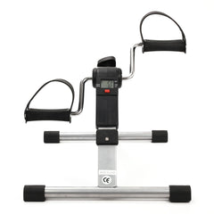 Folding Fitness Pedal Stepper Exercise Machine LCD Display Indoor Cycling Bike Stepper with Adjustable Resistance For Home