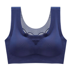 Women'S Plus Size Vest Style No Steel Ring Bra