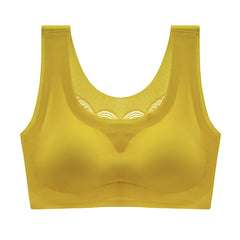 Women'S Plus Size Vest Style No Steel Ring Bra