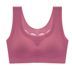 Women'S Plus Size Vest Style No Steel Ring Bra