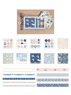 Tape Sticker Gift Box 10X10 Heming Star Series 4 Styles