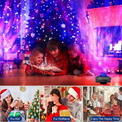 Colorful Lights Bluetooth Speaker Music Starry Sky Light Live Background Night Light