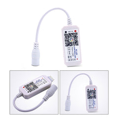 Color Changing Bluetooth Music Controller Light Strip for Ambient Lighting and Sound Sync