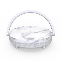 Home Desk Lamp Wireless Charging With Holder Home Desktop Mobile Phone Wireless 10W Fast Charger Multi-Function Bluetooth Speaker Mobile Phone Wireless Charging Dedside Night Light Mobile Phone Holder