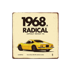 New Retro Car Tin Painting
