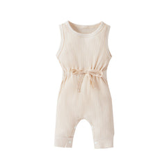 Sleeveless Stretch Jersey Jumpsuit, Soft Clothes
