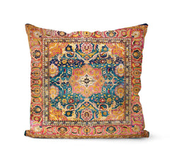New Retro Abstract Geometric Ethnic Style Pillowcase Home Soft Furnishing American Sofa Cushion