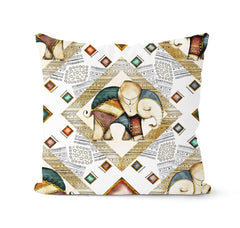 New Retro Abstract Geometric Ethnic Style Pillowcase Home Soft Furnishing American Sofa Cushion