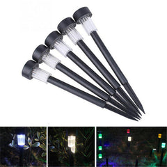 Solar Lawn Lights Led Outdoor Garden Lights Waterproof Lawn Decoration Lights Plastic Lawn Lights