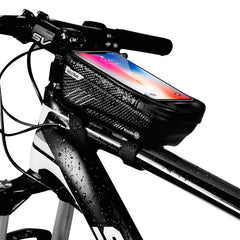 Hard shell bicycle bag mountain bike front beam bag top tube mobile phone bag saddle bag