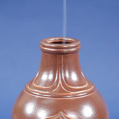 Tibet Retro Copper Alloy Smoke Supply Furnace Tibetan Tower Relief Incense Burner