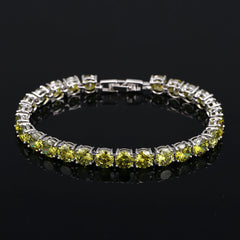 BeaQueen Bridesmaids Luxury CZ Crystal Jewelry Brilliant