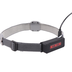 COB LED Red Light Headlight Portable Headlight Red Light Warning Strong Light Headlight
