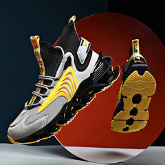 Blade Men's Shoes Net Celebrity Shock Absorption Sports Running Shoes