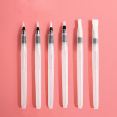 Fan-shaped foldable solid watercolor paint