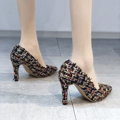 Shallow Mouth Pointed Toe Casual Shoes Women