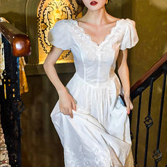 Super Fairy Girl Sweet Wedding Small Dress Long Skirt Girl
