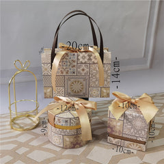 Portable Wedding Candy Box Birthday Wedding Wedding Companion Gift Box