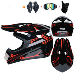 Full Cover Four Seasons Off-road Helmet Racing Downhill Cap Kart