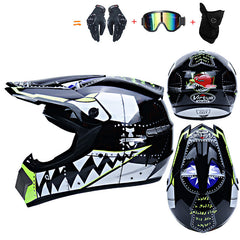 Full Cover Four Seasons Off-road Helmet Racing Downhill Cap Kart