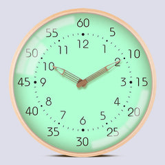 Children''s Learning Schedule Student''s Bedside Solid Wood Wall