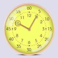 Children''s Learning Schedule Student''s Bedside Solid Wood Wall